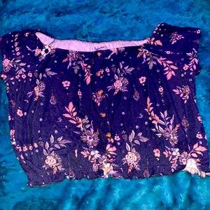 MUDD ladies blouse. Navy Blue.